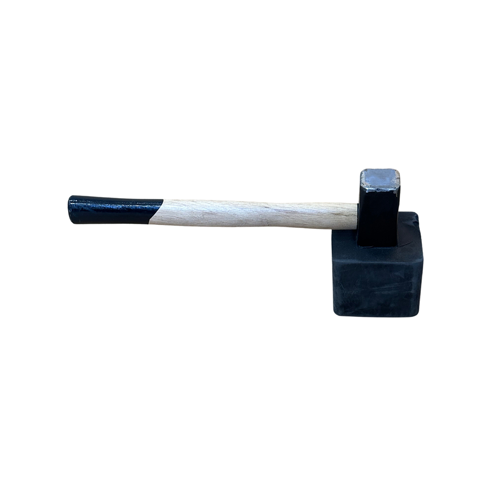 Hammer mit quadratischem Gummi 1500 g – Bild 3